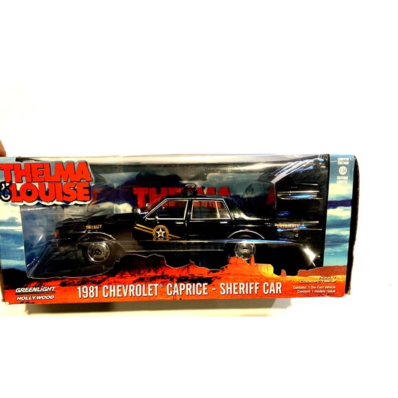 1981 Chevrolet Caprice Thelma & Louise Sheriff Greenlight GREEN MACHINE 1/24 - Picture 7 of 8